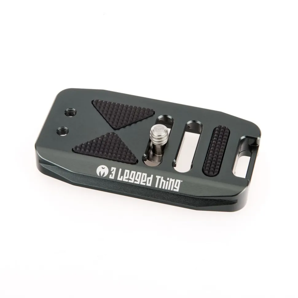 3 Legged Thing Ellie 70mm Base Plate Grey ARCA-Swiss