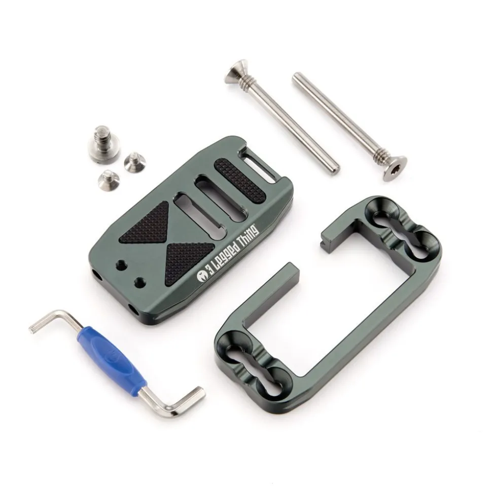 3 Legged Thing Ellie Short L Bracket Grey