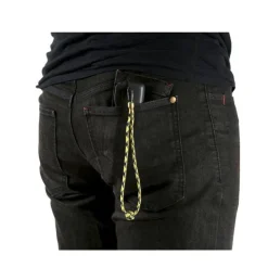 Artisan&Artist Black & Red Neck Strap Ring Type L900 x W20mm