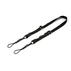 Artisan&Artist Black & Red Neck Strap Ring Type L900 x W20mm