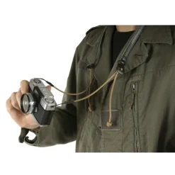 Artisan&Artist Black & Red Neck Strap Ring Type L900 x W20mm