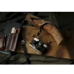 Artisan&Artist Black & Red Neck Strap Ring Type L900 x W20mm