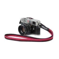 Artisan&Artist Black & Red Silk Cord Strap