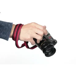 Artisan&Artist Black & Red Silk Cord Strap