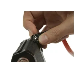 Artisan&Artist Black & Red Neck Strap Ring Type L900 x W20mm