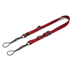 Artisan&Artist Black & Red Neck Strap Ring Type L900 x W20mm