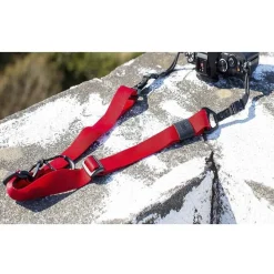 Artisan&Artist Black & Red Neck Strap Ring Type L900 x W20mm