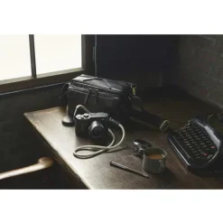 Artisan&Artist Black & Red Neck Strap Ring Type L900 x W20mm