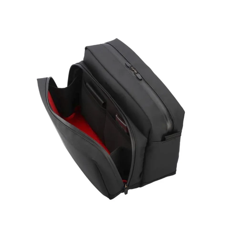 Artisan&Artist Black & Red Neck Strap Ring Type L900 x W20mm