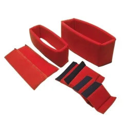 Artisan&Artist Black & Red Neck Strap Ring Type L900 x W20mm