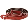 Artisan&Artist Red Leather Italian Camera Strap Ring Type L900 x W12mm