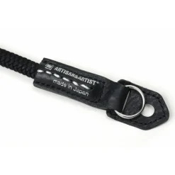 Artisan&Artist Silk Cord Strap Ring Type Black