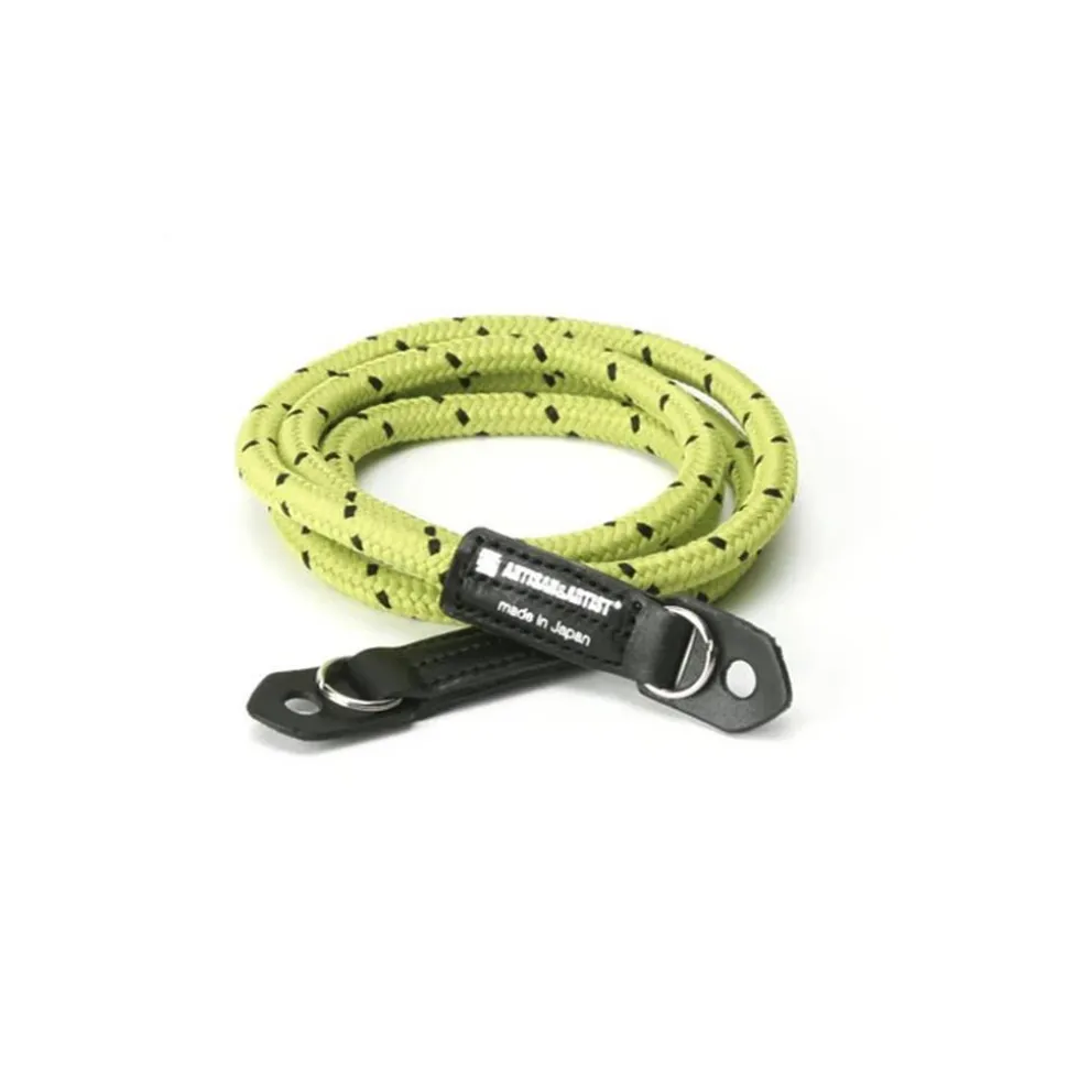 Artisan&Artist Yellowgreen & Black Pin Dot Cord