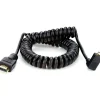 Atomos Coiled Right-angle Micro HDMI To Full HDMI Cable (50-65cm)