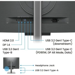 BenQ RD280U 28-inch 4K+ Programming Monitor with MoonHalo Backlight