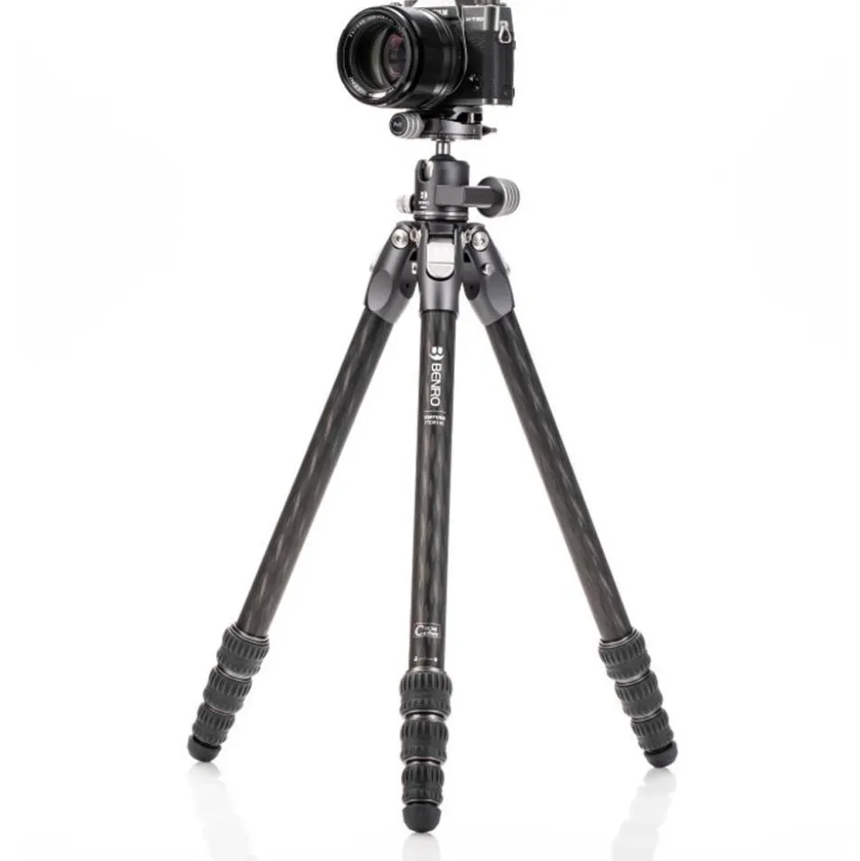 Benro Tortoise 14C Carbon Fibre Tripod With GX25 Ball Head Kit
