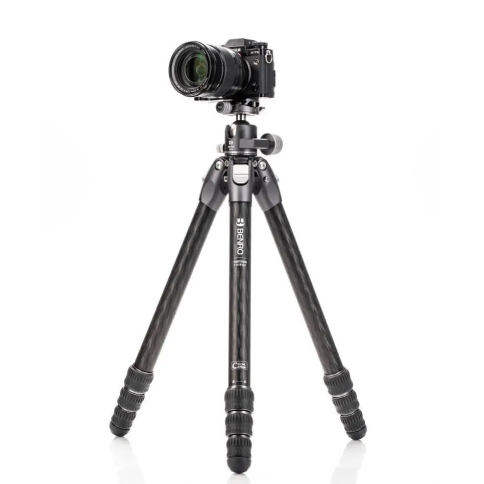Benro Tortoise 34C Carbon Fibre Tripod With GX35 Ball Head Kit
