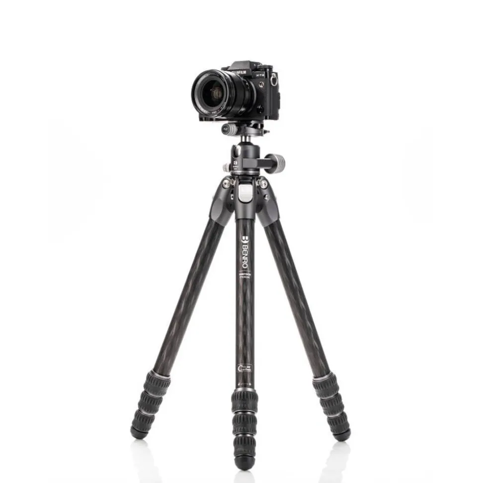 Benro Tortoise 24C Carbon Fibre Tripod With GX30 Ball Head Kit