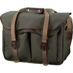Billingham 445 MKII Shoulder Bag Sage Fibrenyte/ Chocolate