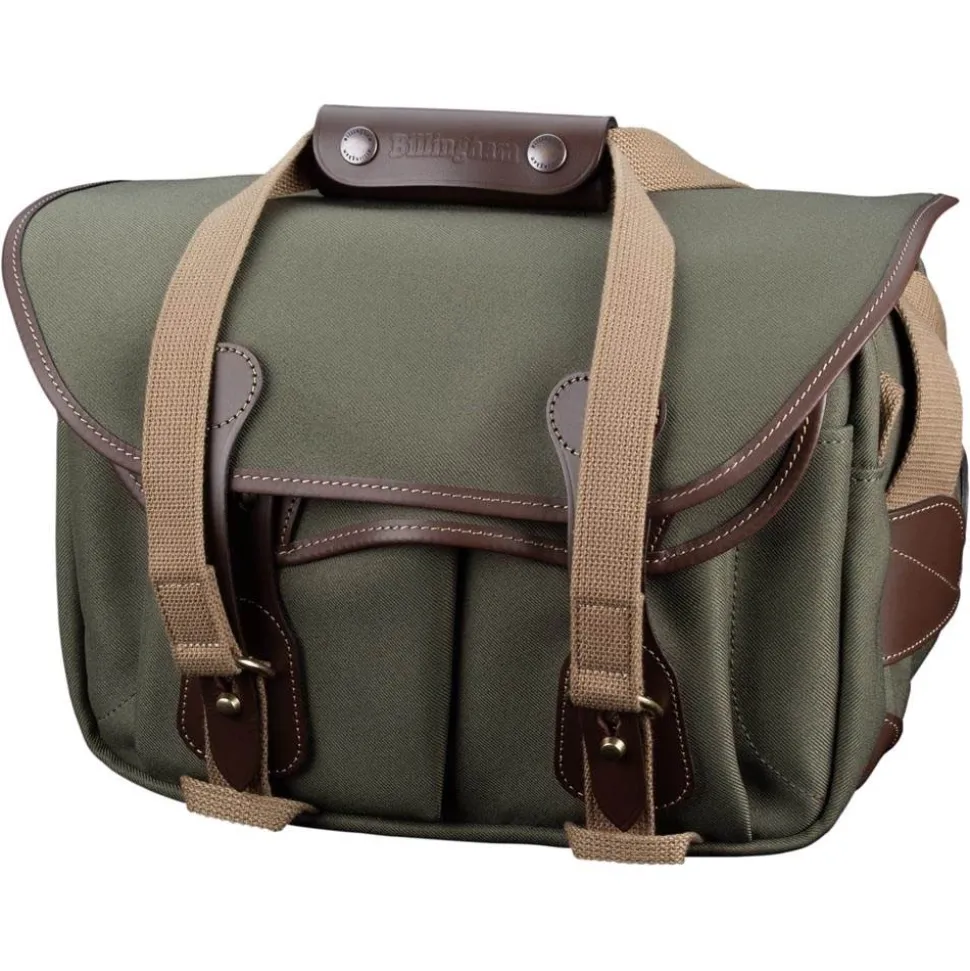Billingham 225 MKII Shoulder Bag Sage Fibrenyte/ Chocolate