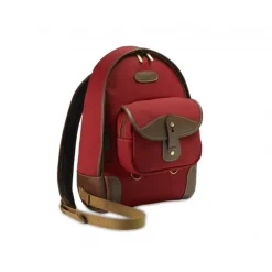 Billingham 35 Rucksack - Burgundy Canvas/Chocolate