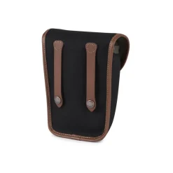 Billingham AVEA 8 Black Canvas/Tan Pocket