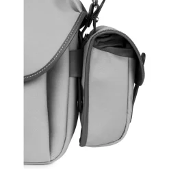 Billingham AVEA 8 Black Canvas/Tan Pocket