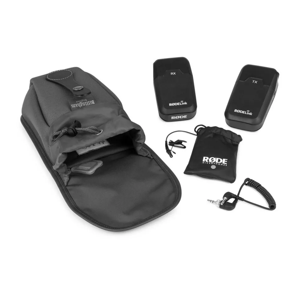 Billingham AVEA 8 Black FibreNyte/Tan Pocket