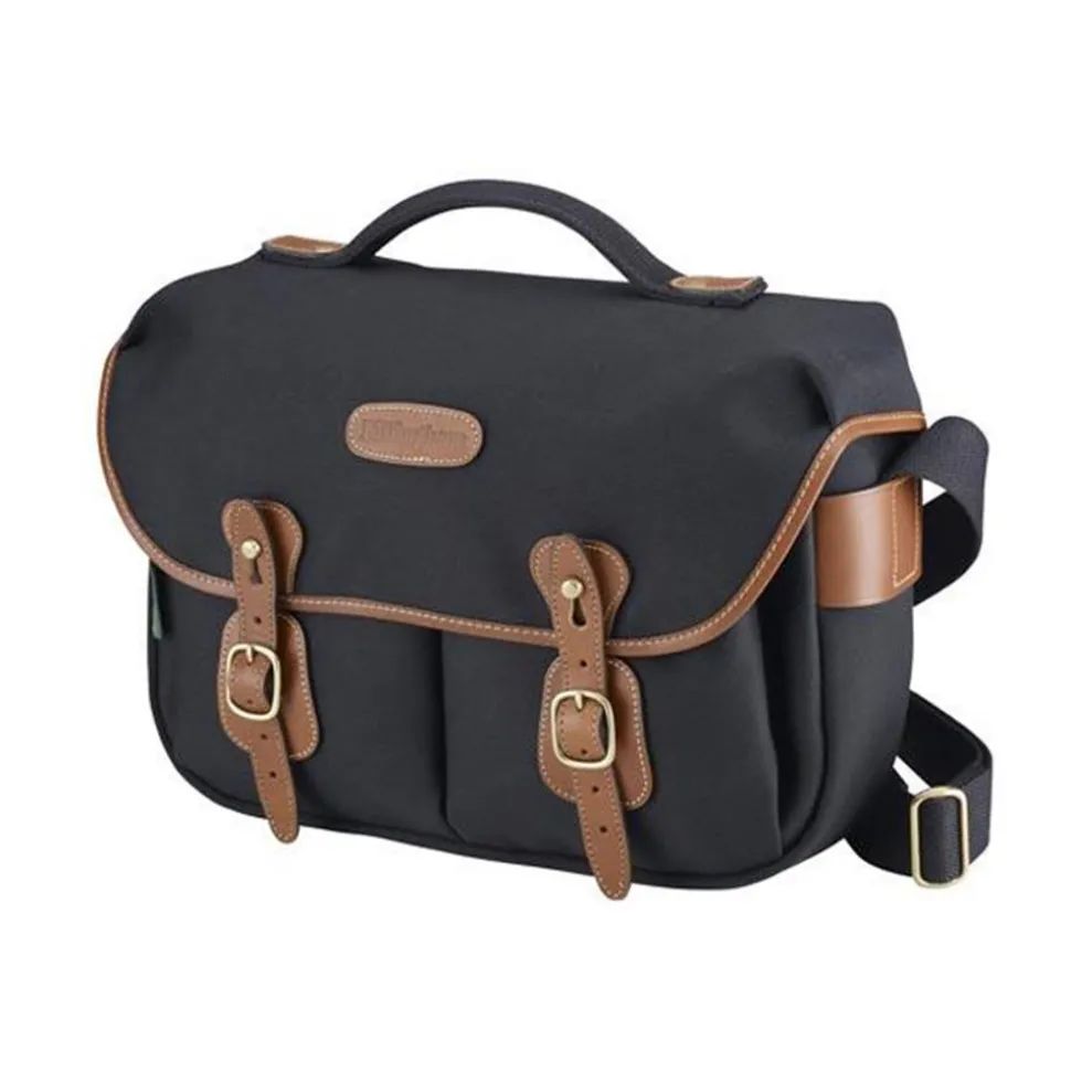 Billingham Billingham Hadley Pro Original Shoulder Bag - Black Canvas/Tan