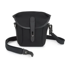 Billingham Galbin 8 Binocular Case - Black Canvas/Black Park Cameras