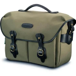 Billingham Hadley One Shoulder Bag Navy Canvas/Chocolate