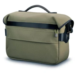 Billingham Hadley One Shoulder Bag Navy Canvas/Chocolate