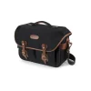 Billingham Hadley One Shoulder Bag - Black Canvas/Tan