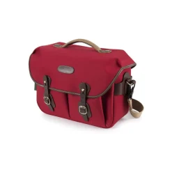 Billingham Hadley One Shoulder Bag - Burgundy Canvas/Chocolate