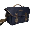 Billingham Hadley One Shoulder Bag Navy Canvas/Chocolate
