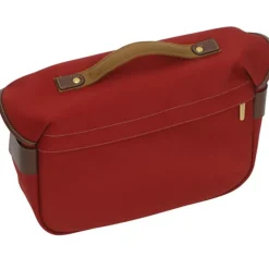 Billingham Hadley Pro Shoulder Bag - Burgundy Canvas/Chocolate