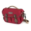 Billingham Hadley Small Pro Shoulder Bag - Burgundy Canvas/Chocolate