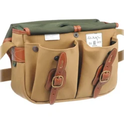 Billingham Hadley Small Shoulder Bag - Khaki Canvas/Tan