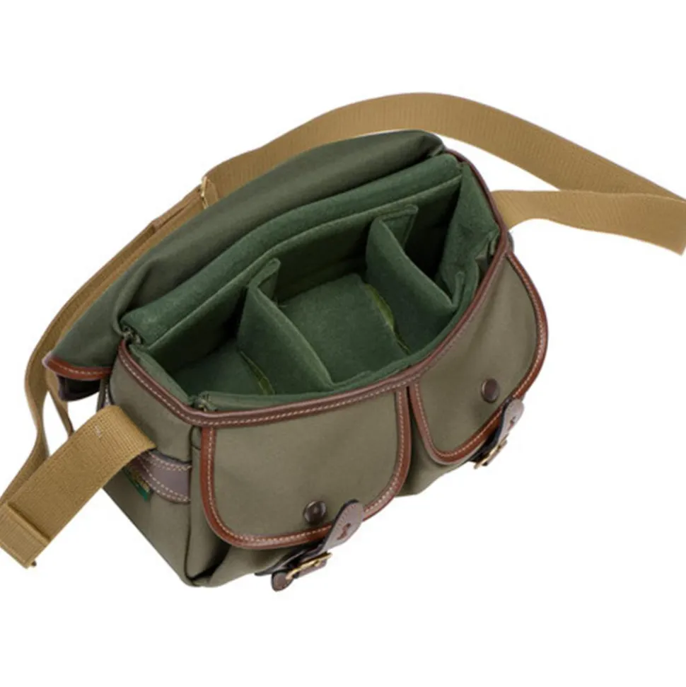 Billingham Hadley Small Shoulder Bag - Sage FibreNyte/Chocolate
