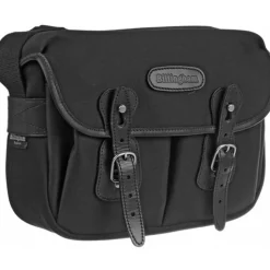 Billingham Hadley Small Shoulder Bag - Black FibreNyte/Black