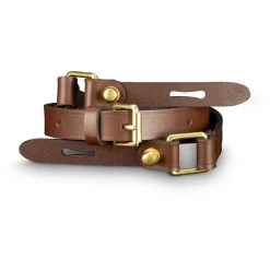 Billingham TEN-16 Compact Camera Case Burgundy Canvas/Chocolate