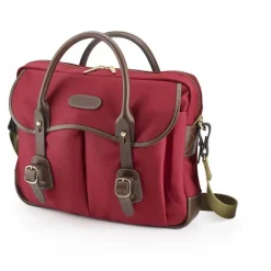 Billingham Thomas Briefcase and Laptop Bag Burgundy/Chocolate