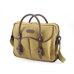 Billingham Thomas Briefcase and Laptop Bag Khaki FibreNyte/Chocolate