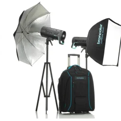 Broncolor Siros 800 L Outdoor Kit 2 WiFi / RFS 2 Flash Head Kit