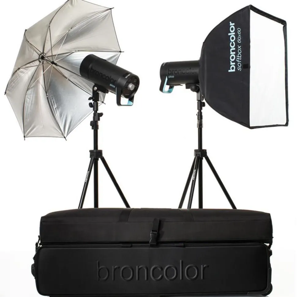 Broncolor Siros 400 S Expert Kit 2 WiFi / RFS 2 Flash Head Kit