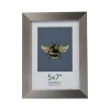 Brushed Silver Effect 5x7 Photo Frame