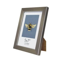 Brushed Silver Effect 8x10 Photo Frame