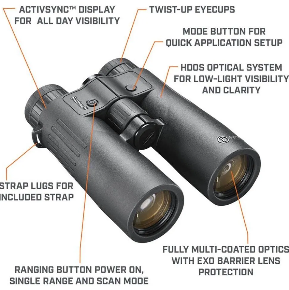 Bushnell Fusion X 10x42 Rangefinding Binoculars