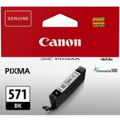 Canon CLI-571BK Black Ink Cartridge for Pixma MG6850