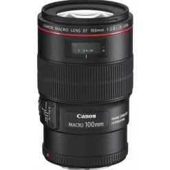 Canon EF 100mm f/2.8L IS USM Autofocus Macro Lens